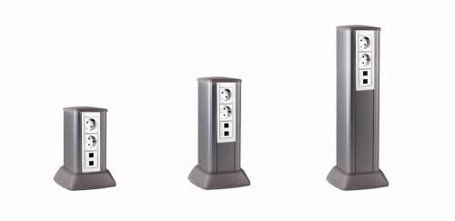 

Алюминиевая колонна 0,5 м, цвет темно-серебристый металлик, In-Liner Aero, дкс [19554]