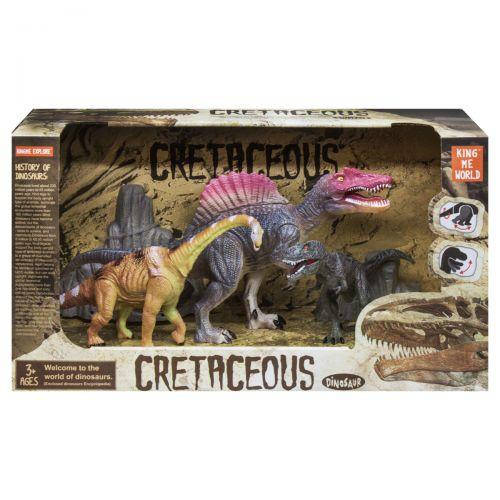 

Набор динозавров Cretaceous спинозавр