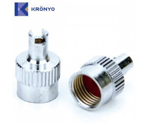 

Ковпачок ніпеля AV металевий зі зйомником золотника Kronyo TBP-39