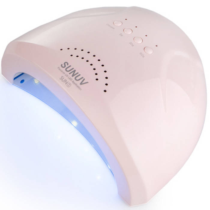 

LED+UV лампа SUNUV SUN1 48W Pink для маникюра (Оригинал), Розовый