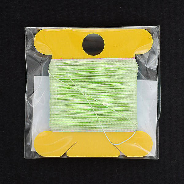 

Нить для бисера, светящаяся в темноте 1203. Цвет зеленый, Зелёный