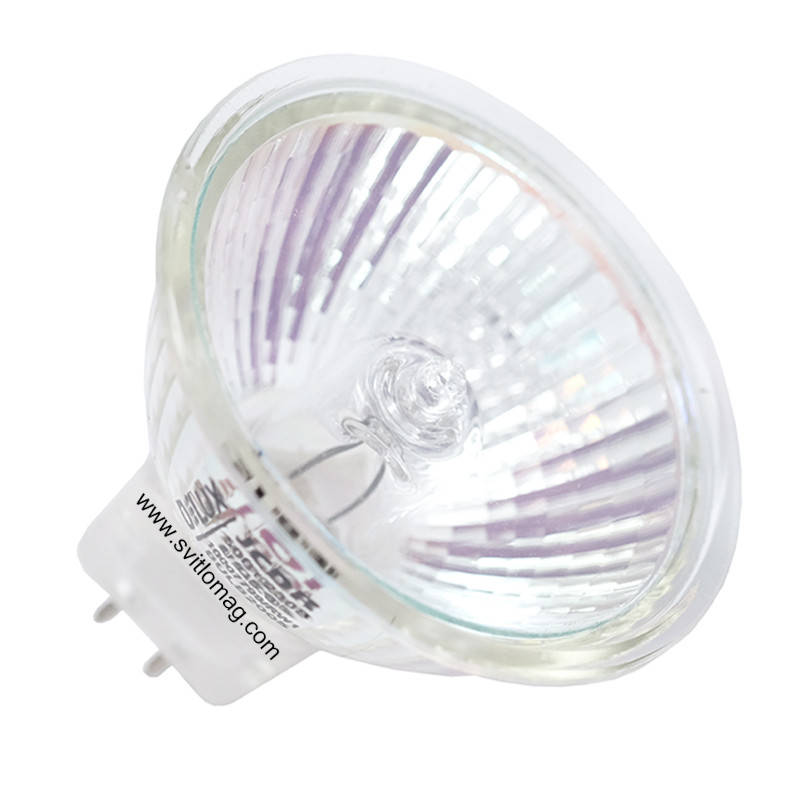 

Лампа галогенная с отражателем 220v 50w DELUX JCDR MR16 GU5.3
