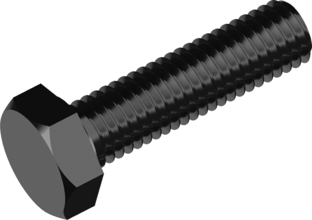 

DIN961 Болт М12х1,25х40 прочность 10,9 без покрытия. пр. Болт с шестигранной головкой, с мелким шагом резьбы
