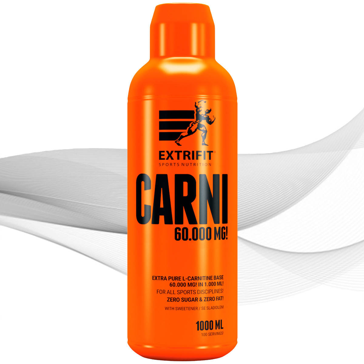 

Жиросжигатель Extrifit Carni 60 000mg Liguid 1000ml Лимон-Апельсин, 1000, Жидкость