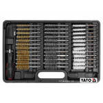 

Набор щеток для свечных гнезд YATO 150 ММ HEX- 1/4" 38 ШТ YT-08196