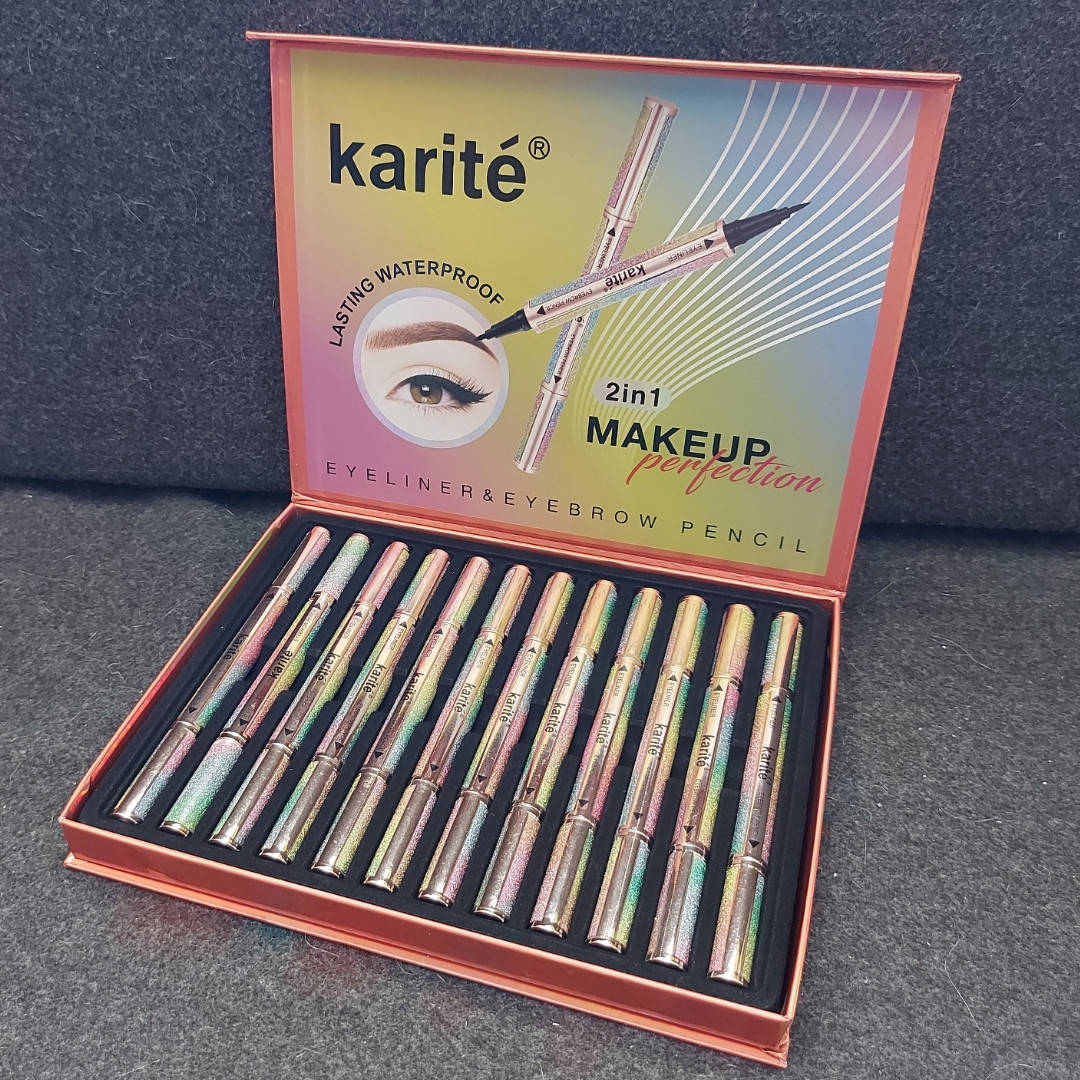 

Подводка для глаз и бровей Karite Dauble Effect