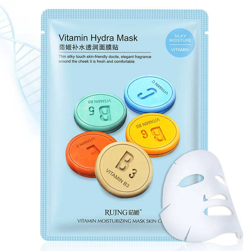 

Витаминная, увлажняющая маска для лица VITAMIN HYDRA MASK RUJNG