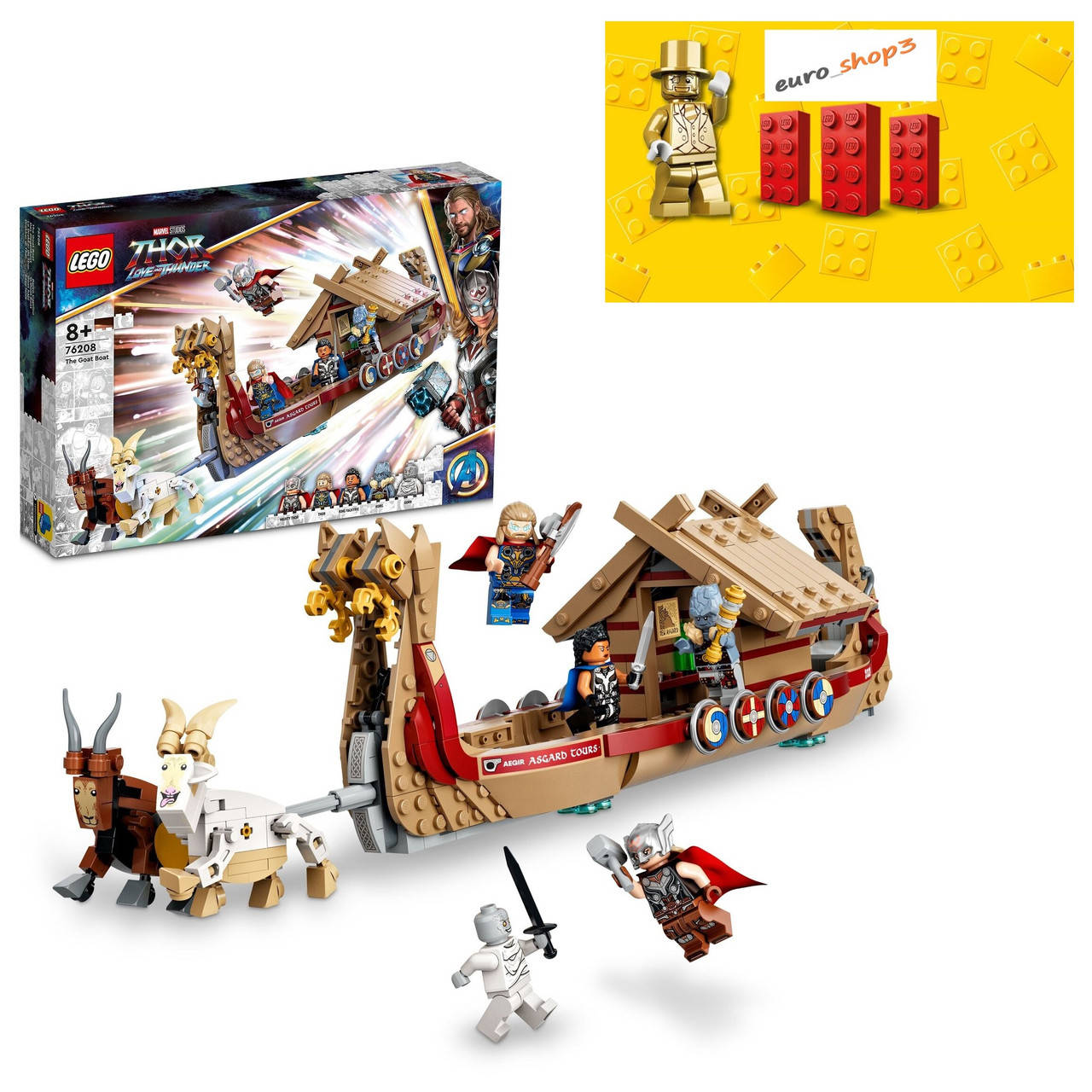 

LEGO Marvel Goat Boat 76208