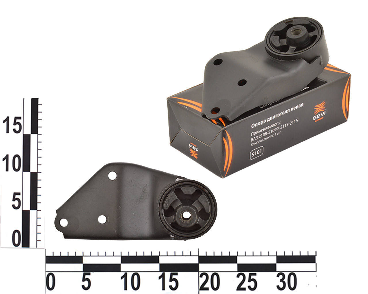 

Подушка двигателя ВАЗ 2108-099 левая в сб. Эксперт "ласта"