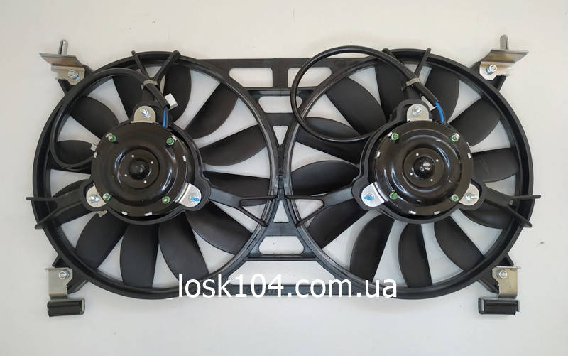 

Электровентилятор радиатора ВАЗ 21214 двойной в сб. 12 лопастей "ВЕНТО" 21214-1300024-41