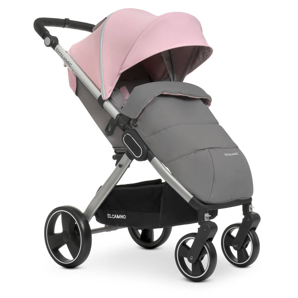 

Коляска детская ME 1053 DYNAMIC v.2 Pale Pink, Розовый