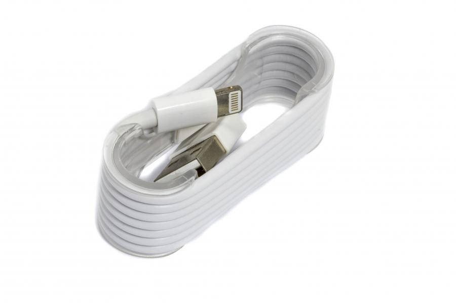 

Lightning 8-pin to USB кабель для iPhone 5/6, Белый