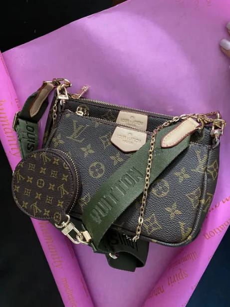 

Сумка Louis Vuitton коричневая сумка клатч Луи Витон, Бежевый