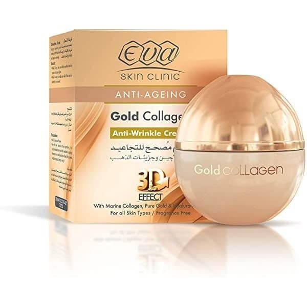 

Eva Skin Clinic Anti-wrinkle Cream – Gold Collagen، 50ml, Дневной крем от морщин