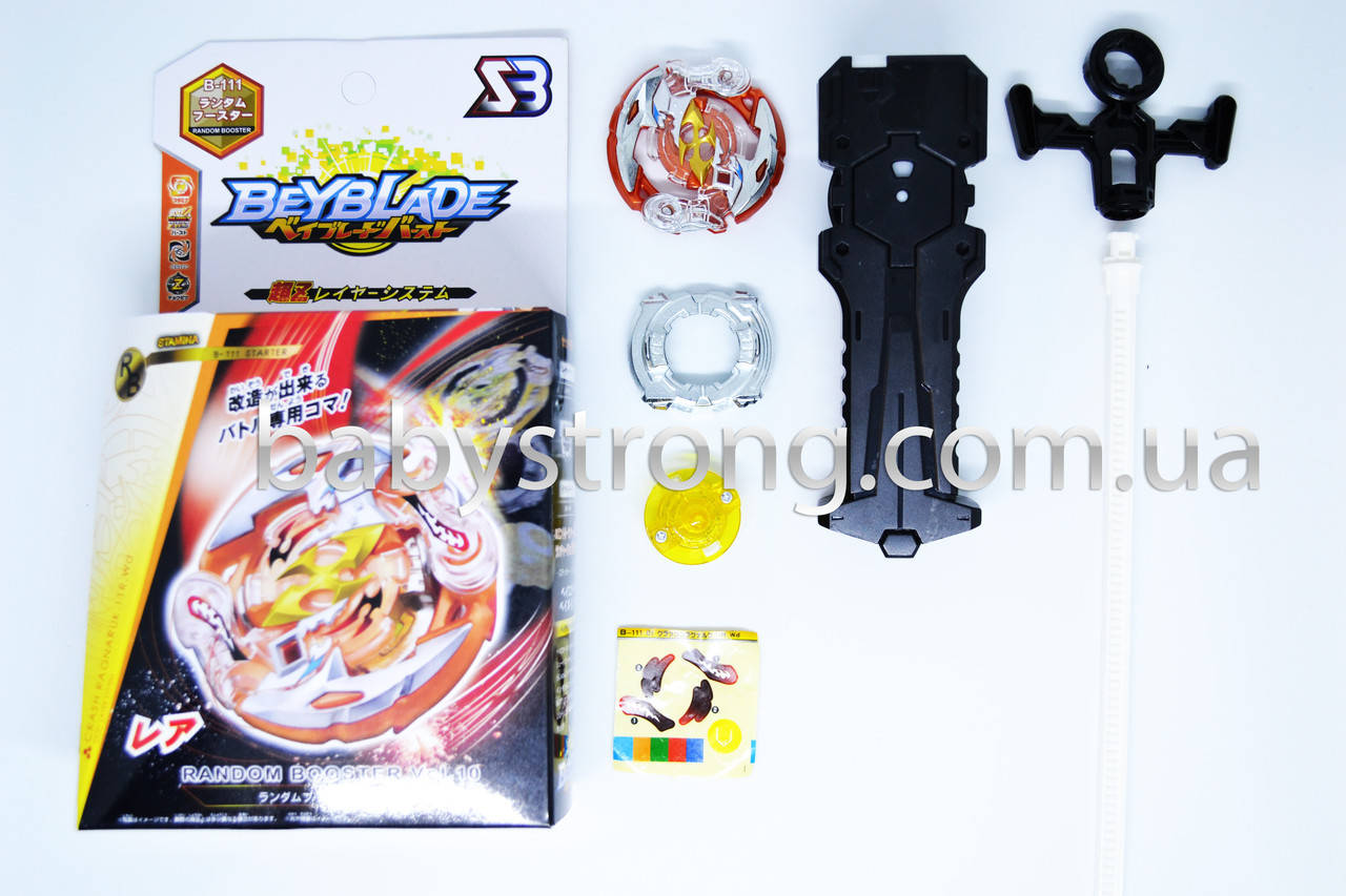 

Бейблейд Роктавор 4 Сезон / Crash Ragnaruk B-111 Оригинал Beyblade
