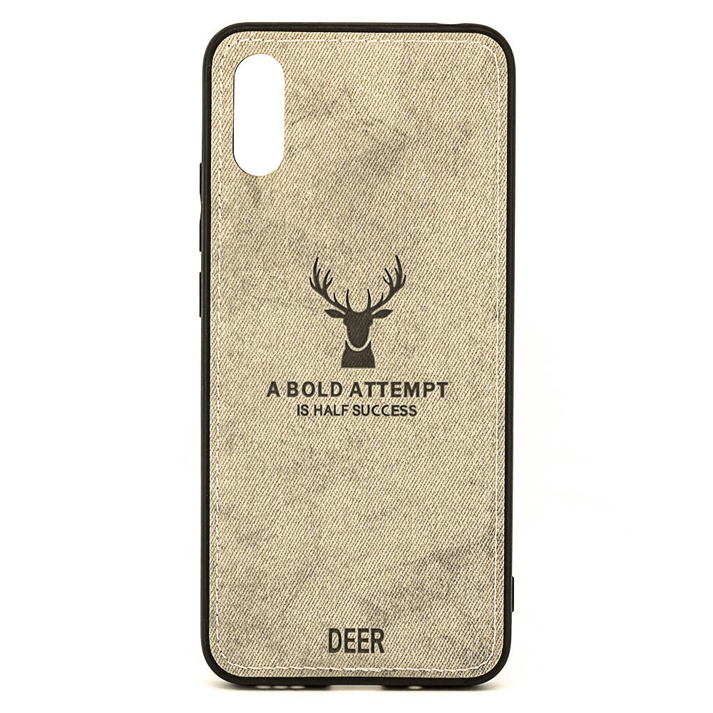 

Чехол Deer для Xiaomi Redmi 9A бампер противоударный Серый