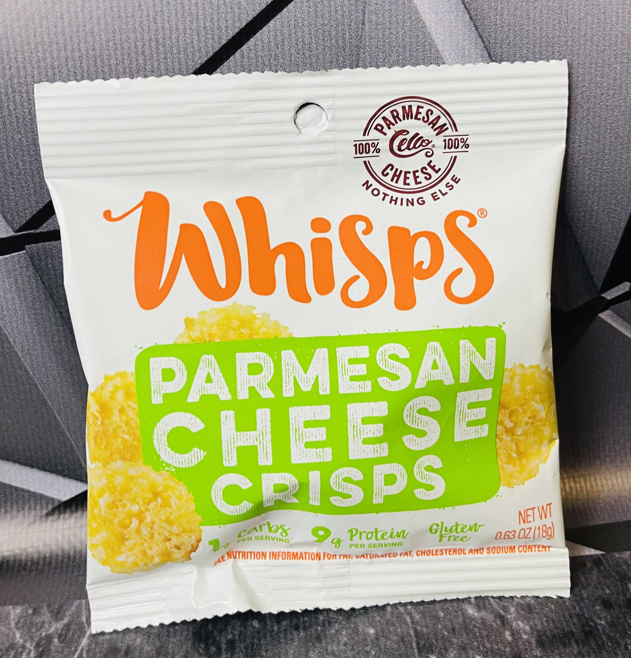 

Сырные протеиновые чипсы WHISPS Cheese Crisps Пармезан