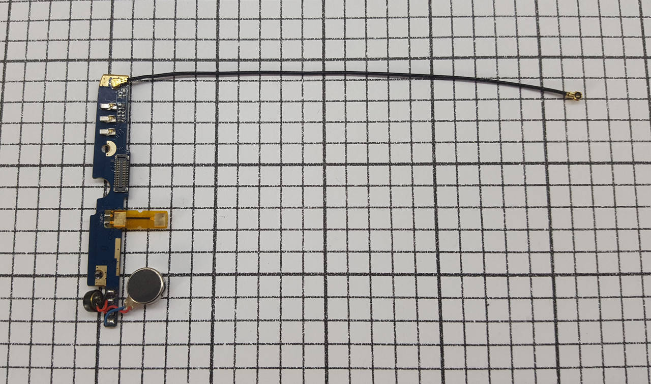 

Нижняя плата Ergo A502 Aurum с коаксиальным кабелем для телефона Б/У!!! ORIGINAL