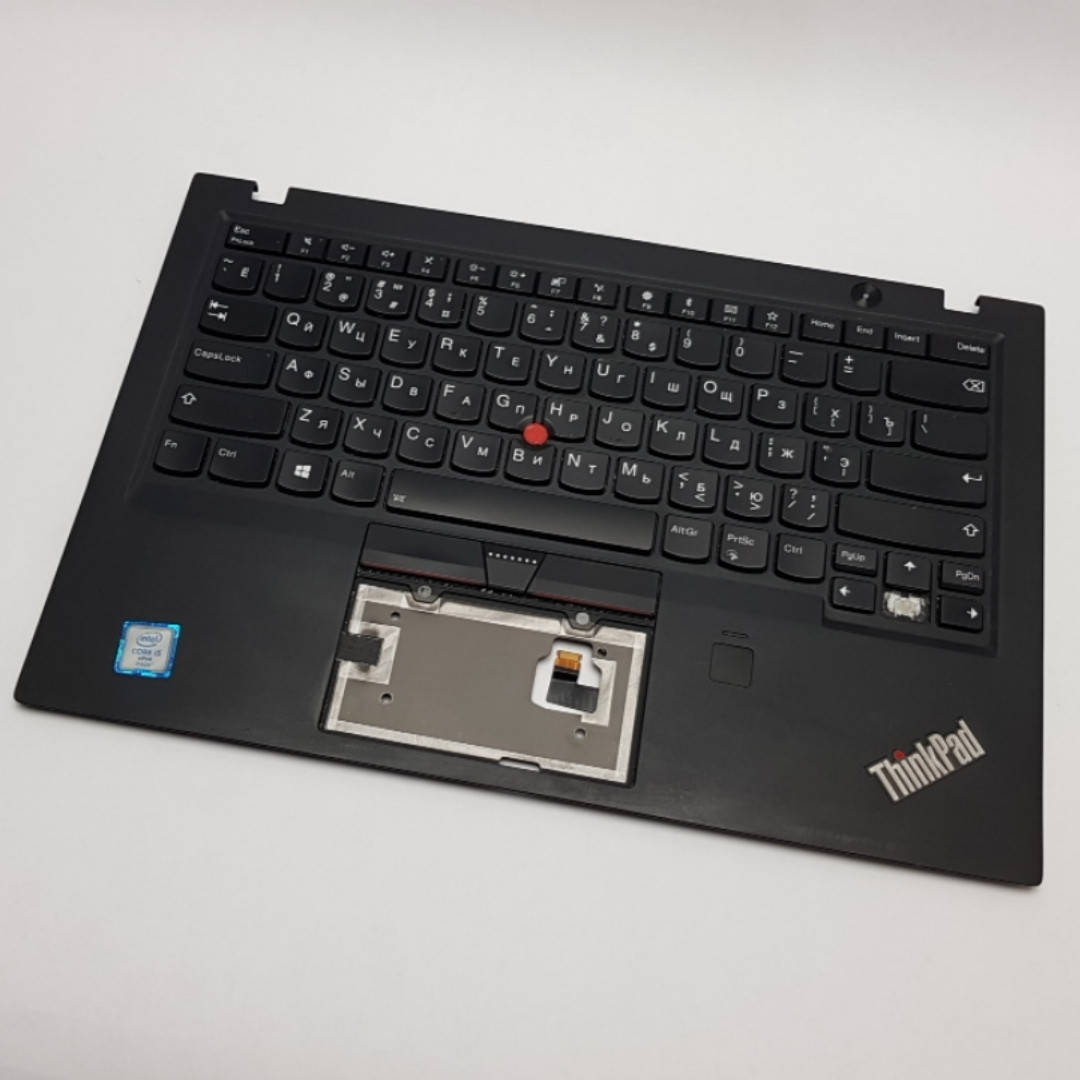 

С дефектом. Верхний корпус Lenovo X1 Carbon 6th Gen с разборки (нерабочая клавиатура)