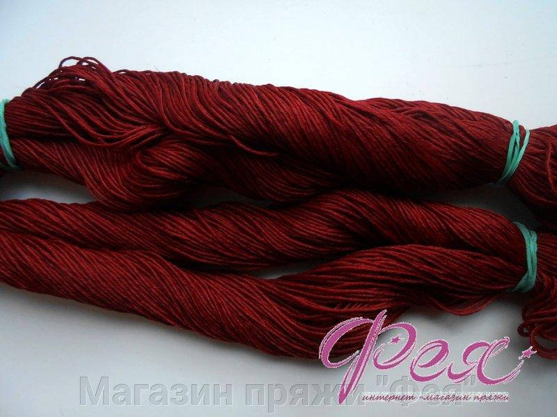 

Пряжа Дарничанка крученая. Цвет Бордо