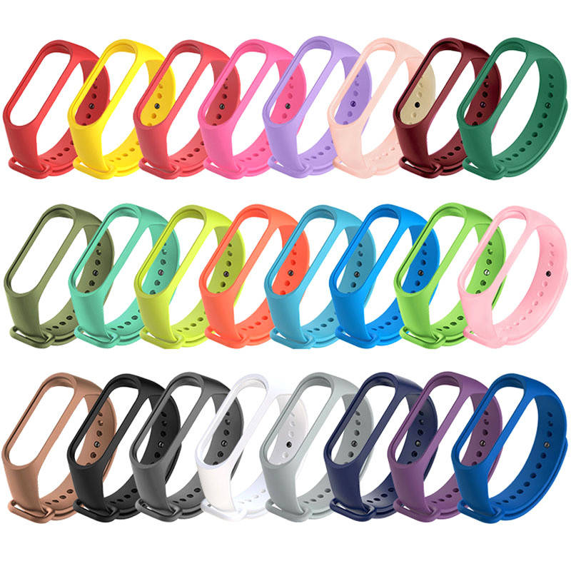 

Ремешок для Xiaomi Mi Band 5 / 6 Silicone асс.