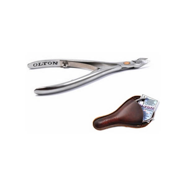 

Накожницы маникюрные с чехлом Olton S