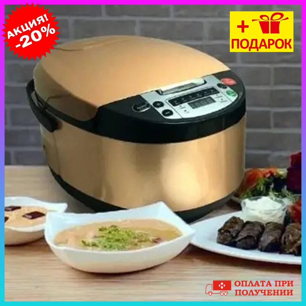 

Мультиварка 1800 Вт с фритюрницей 6 л 14 программ Мультиварка пароварка 6 L 1800W с книгой рецептов