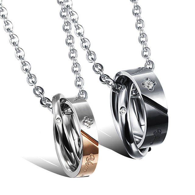 

Кулоны для двоих - Бесконечность, Разные цвета