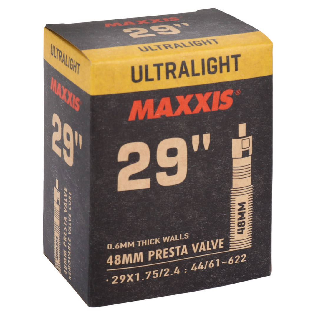 

Камера Maxxis Ultralight 29˝x1.75-2.40˝ (44/62-622) FV 48мм
