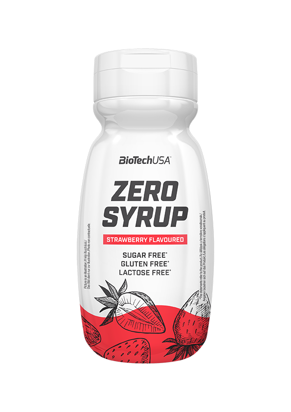

Низкокалорийный сироп без сахара BioTech Zero Syrup (320 мл) Клубника