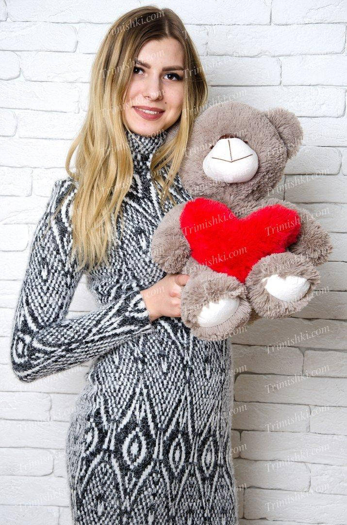 

Мишка Томми 50 см капучино