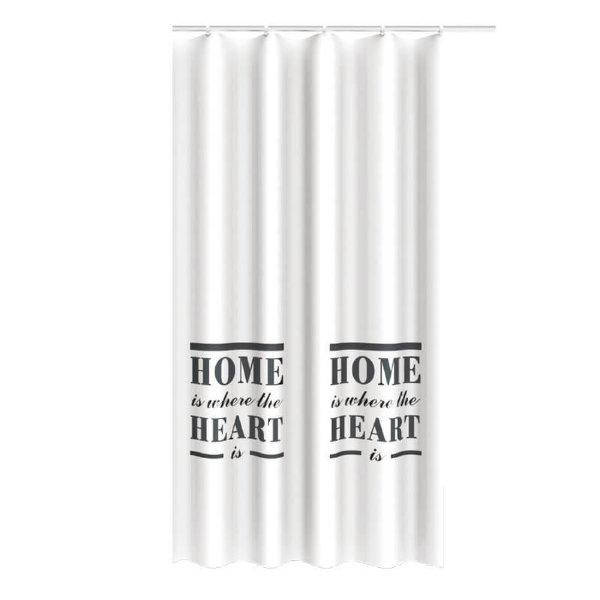 

Шторка для ванной или душа Trento Home Heart (46404), Белый