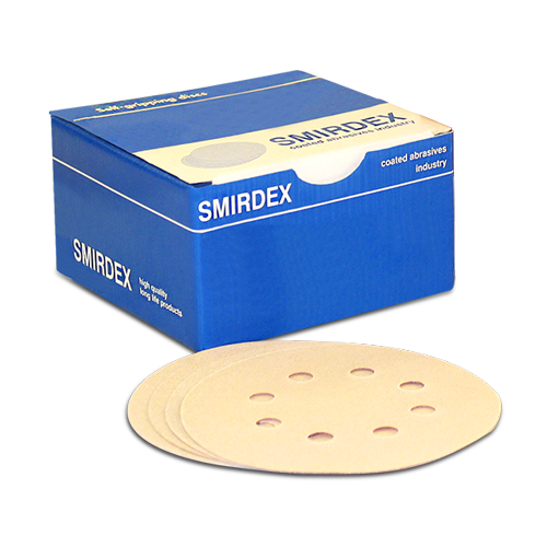 

Наждачный круг на 8 отверстий Smirdex. Диаметр 125мм. Зерно 150