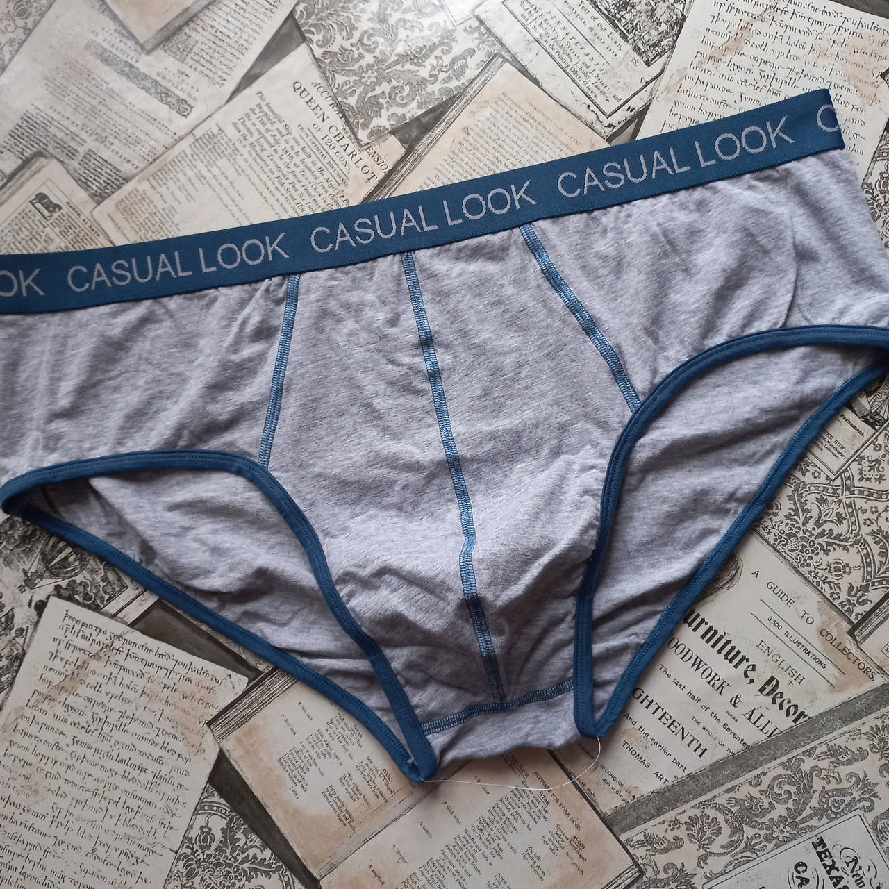 

Трусы слип 60-62 4XL хлопок Livergy, Серый