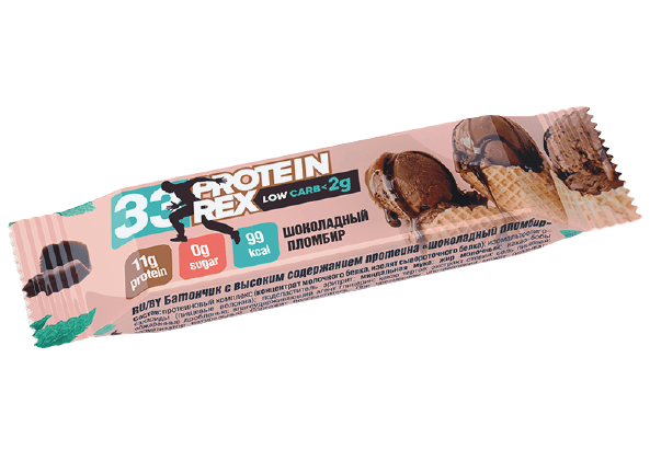 

Протеиновый батончик ProteinRex Шоколадный Пломбир (35 грамм)