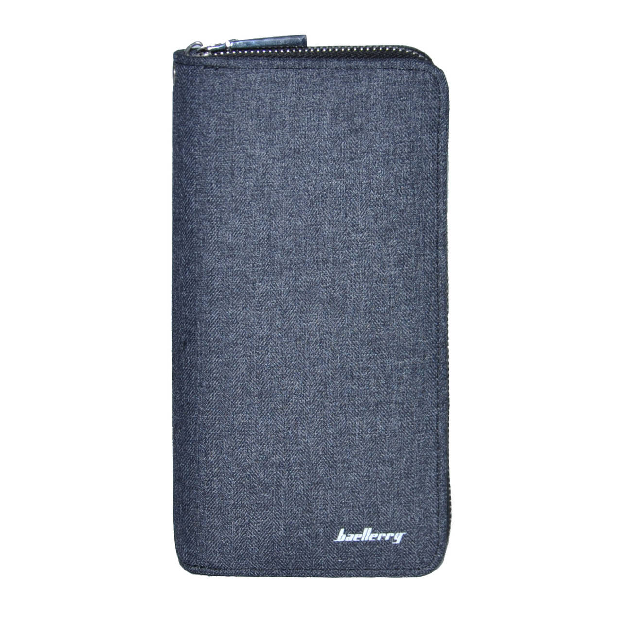 

Мужское портмоне Baellerry Textile Zipp черное, Черный