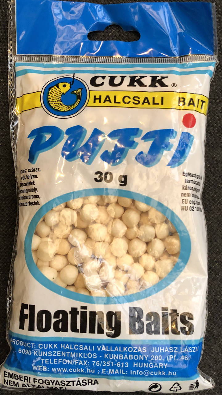 

Cukk кук Puffi натуральный (белый) крупный 30г