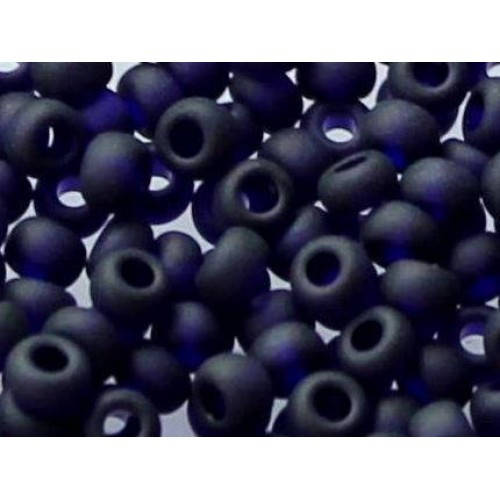

Бисер Preciosa Чехия №30110 matt 1г, синий темный, прозрачный, матовый