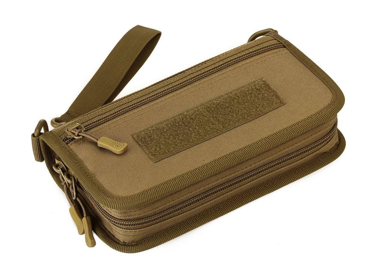 

Сумка тактическая барсетка кошелек Protector Plus EDC A013 coyote