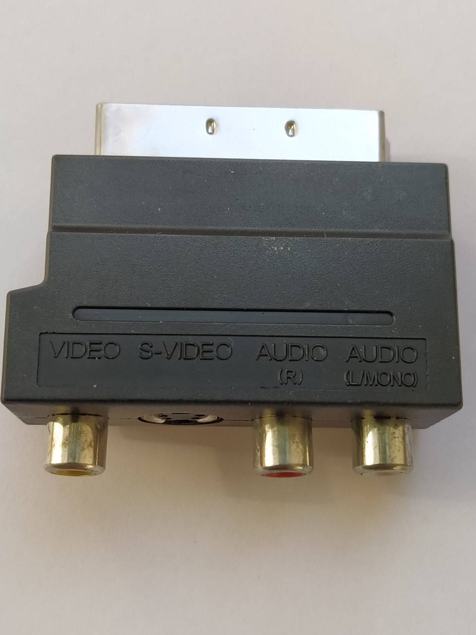 

Адаптер SCART-RCA, S-Video (двосторонній) перехідник рца з-відео композит