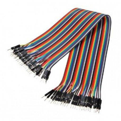 

Дюпон Провода Папа-Папа соединительные для макетной платы, длина 200мм