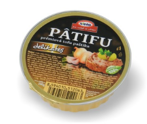

Паштет рослинний тофу делікатесний 100г Patifu Veto