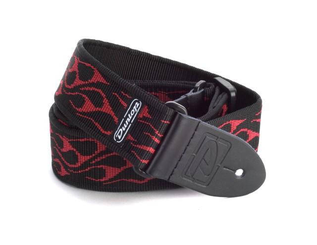 

Ремень для гитары DUNLOP D3811 RD FLAMBE RED