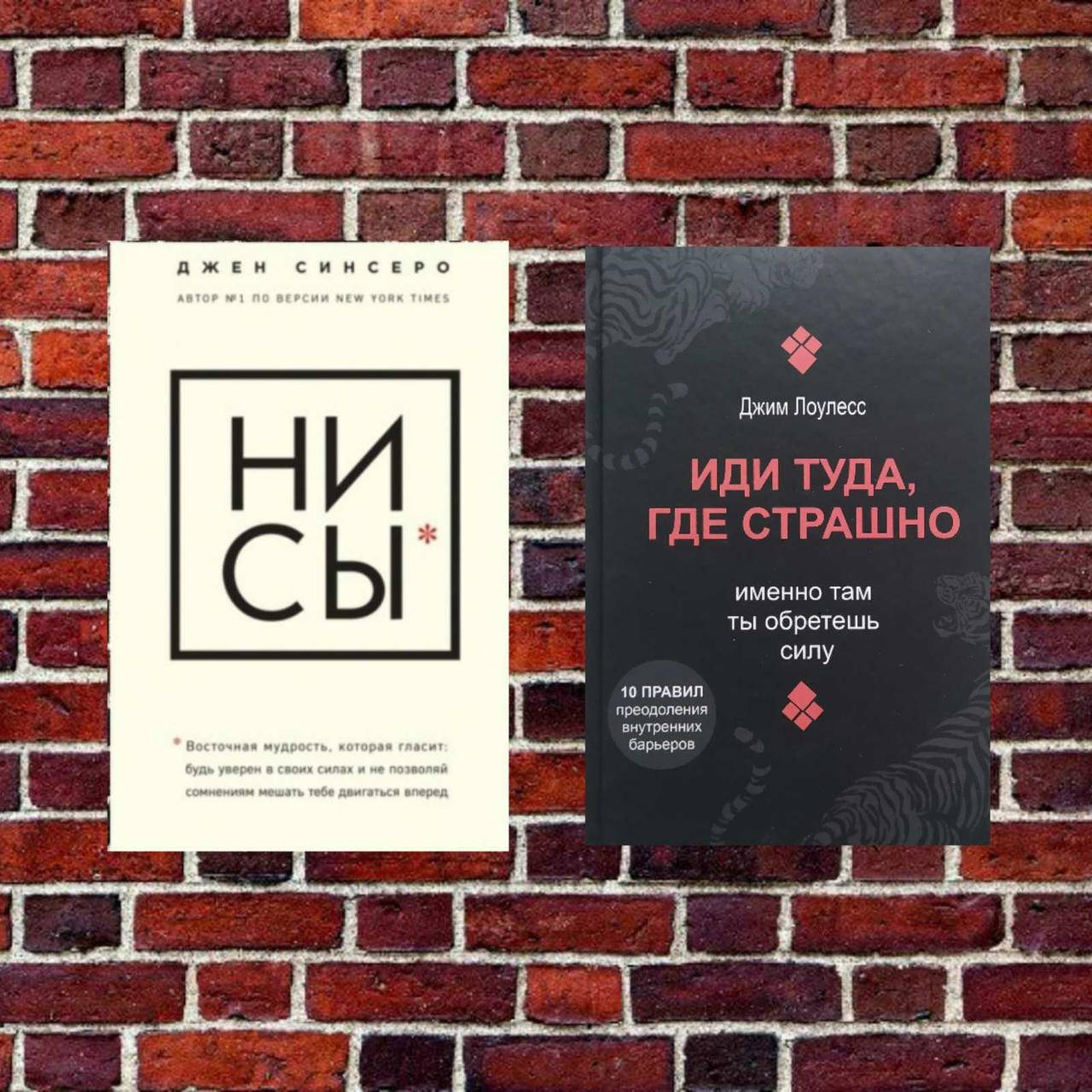 

Иди туда, где страшно Джим Лоулесс и Ни сы Джен Синсеро Комплект книг