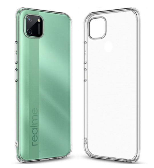 

Ультратонкий 0,3 мм чехол для Realme C11 прозрачный