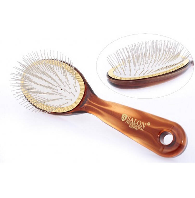 

Расческа массажная с металлической щетиной Salon Professional