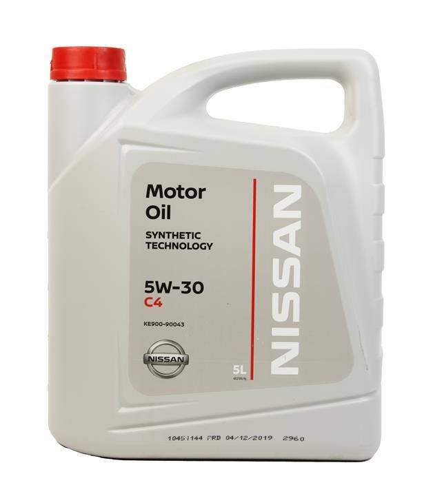 

Моторное масло NISSAN DPF(дизель) С4 5W-30 5л (KE90090043)