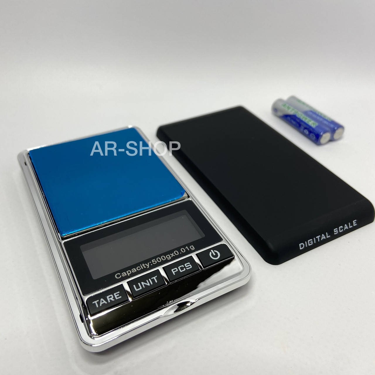 

Карманные ювелирные электронные весы до 500 гр/ 0.01 деление с чехлом