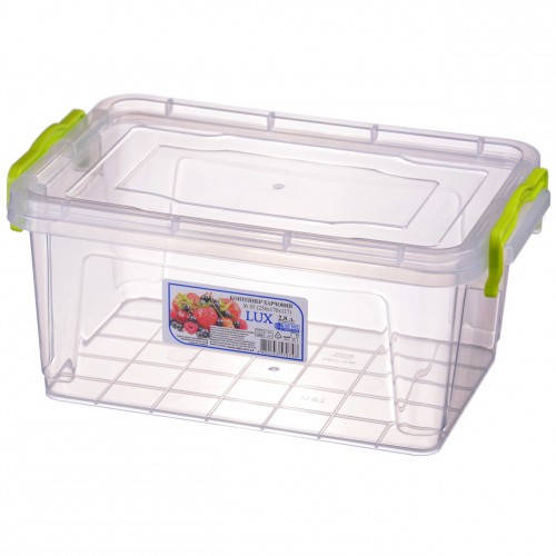 

Контейнер пищевой Lux №5 2.8 л, Прозрачный