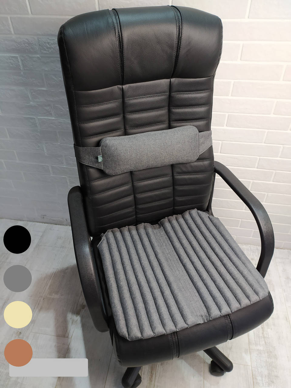 

Ортопедические подушки EKKOSEAT для сидений на кресло руководителя (комплект).